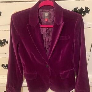 Vince Camuto velvet blazer